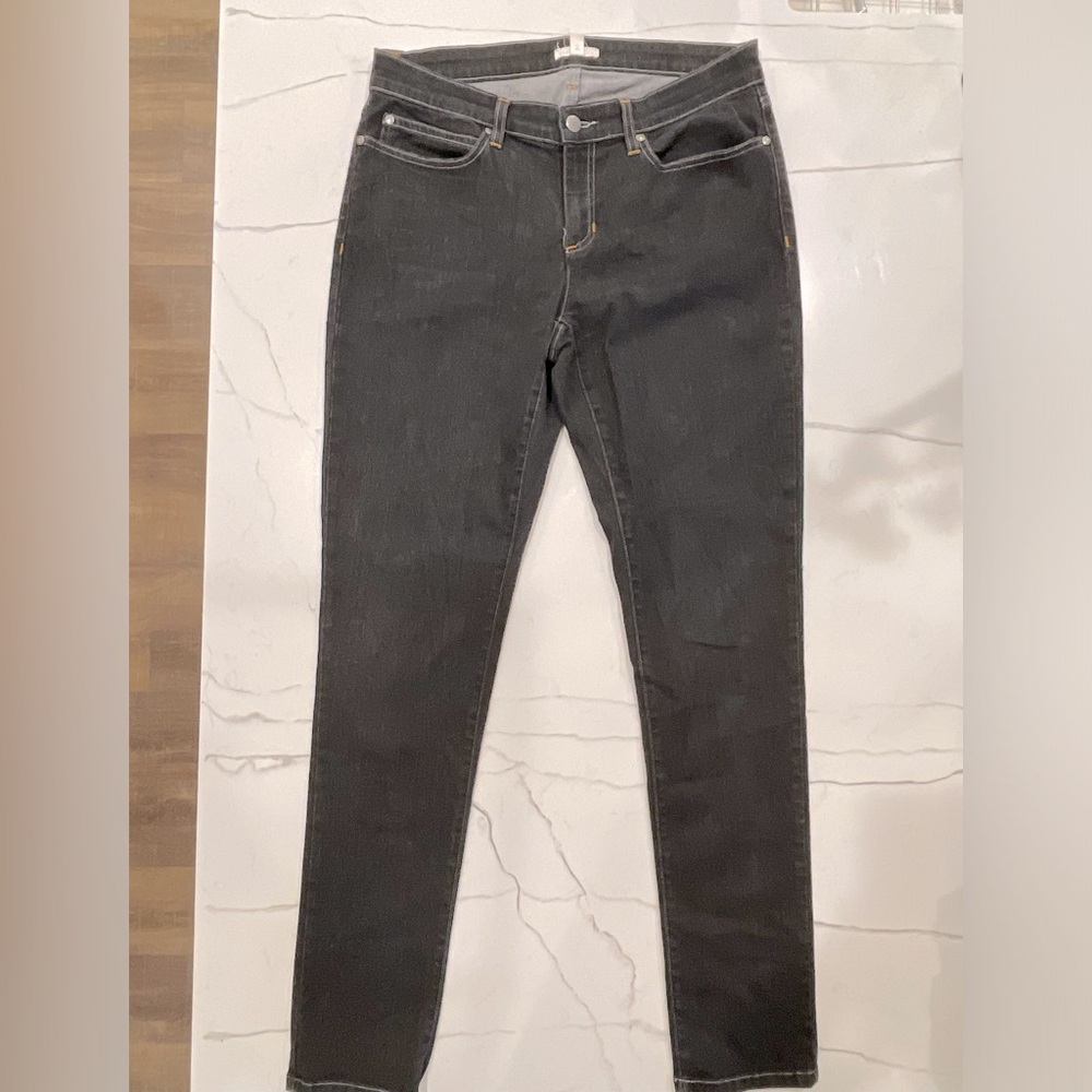 Eileen Fisher Dark Gray Denim, Size 10